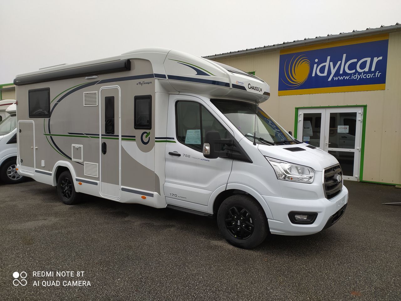 Camping-car CHAUSSON 788 ULTIMATE TITANIUM