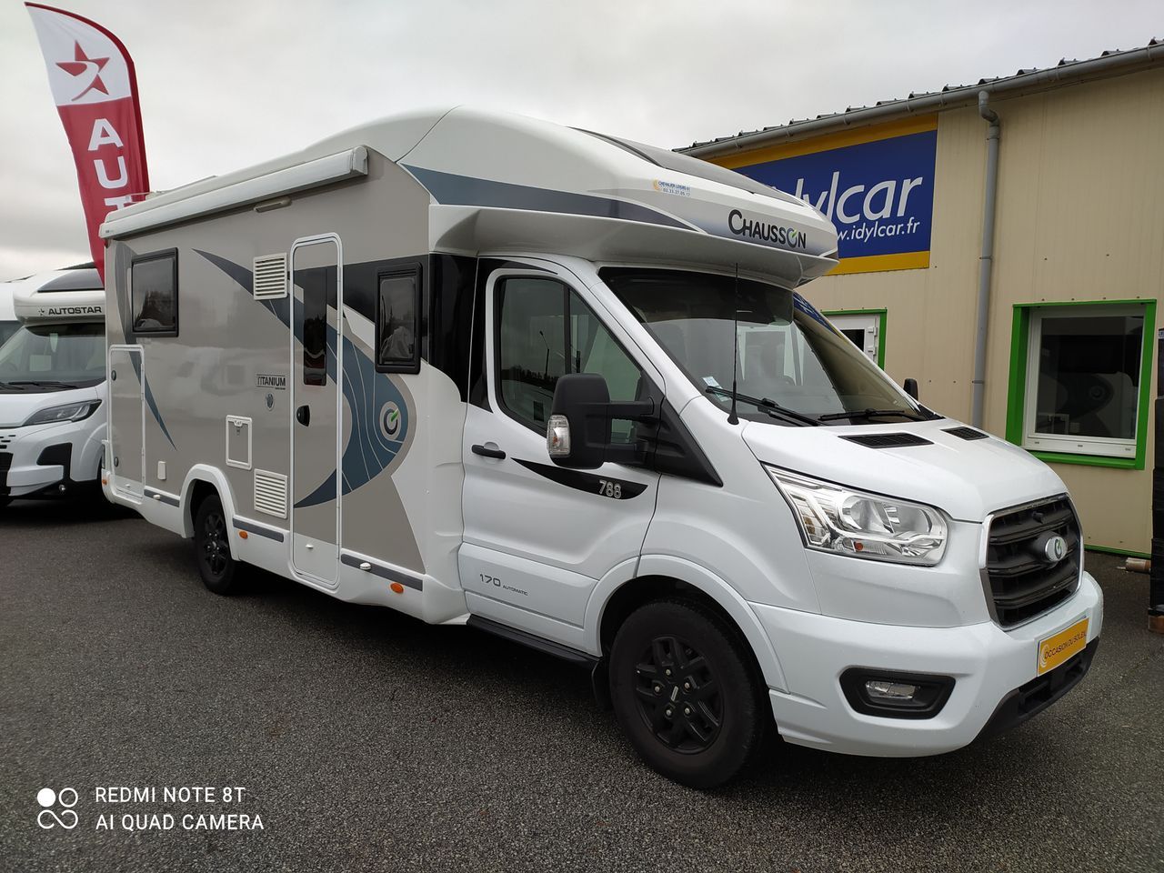 Camping-car CHAUSSON 788 TITANIUM ANNIVERSARY
