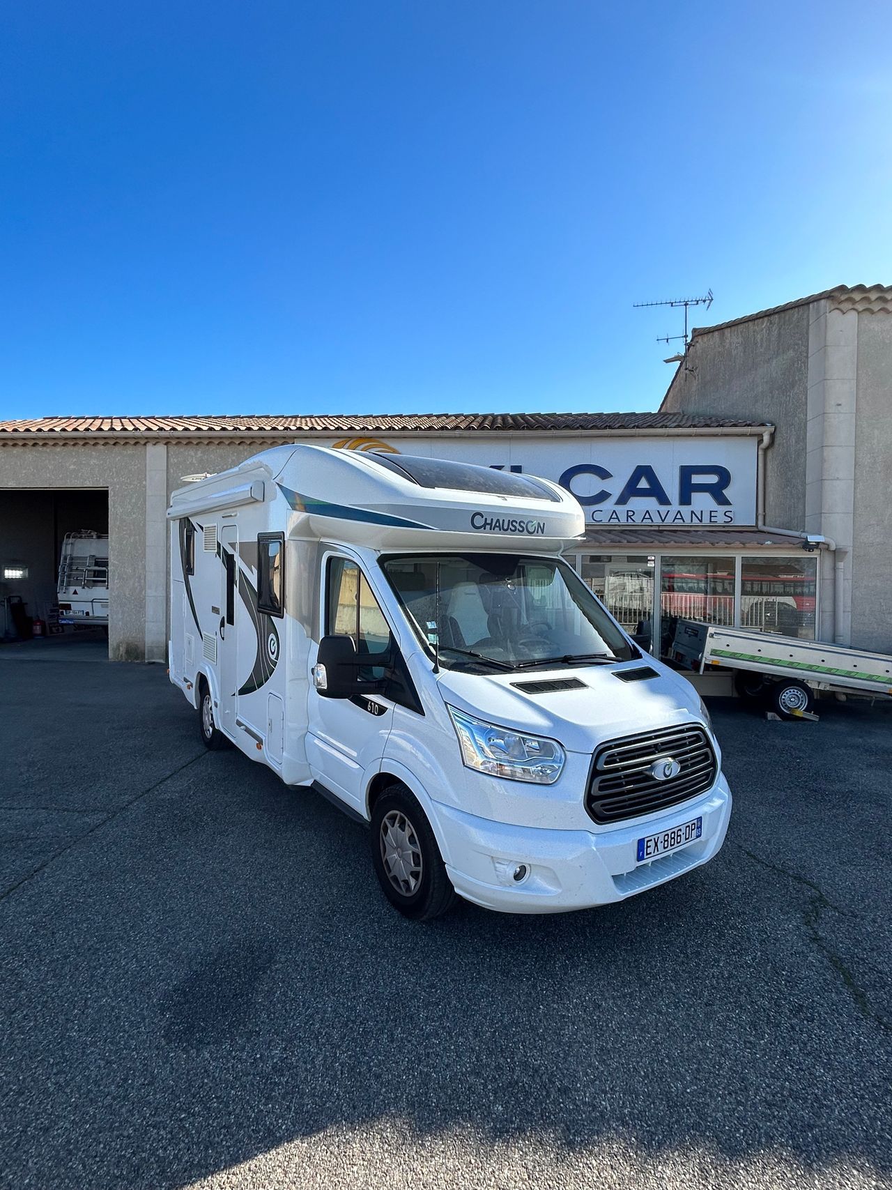 Camping-car CHAUSSON 610 spécial édition
