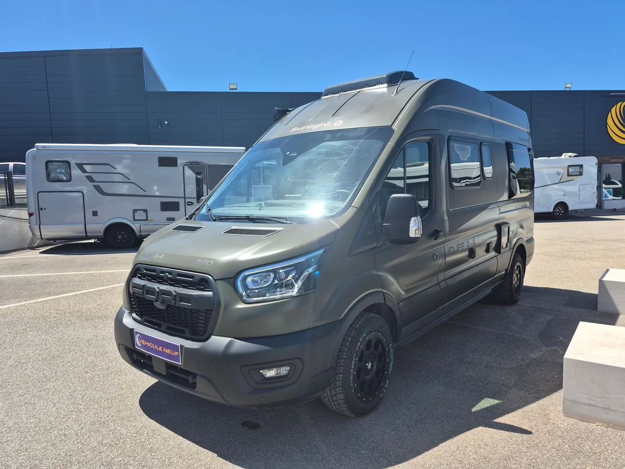 Fourgon aménagé - Sunlight - Cliff 590 4x4 Greentrek - 2026