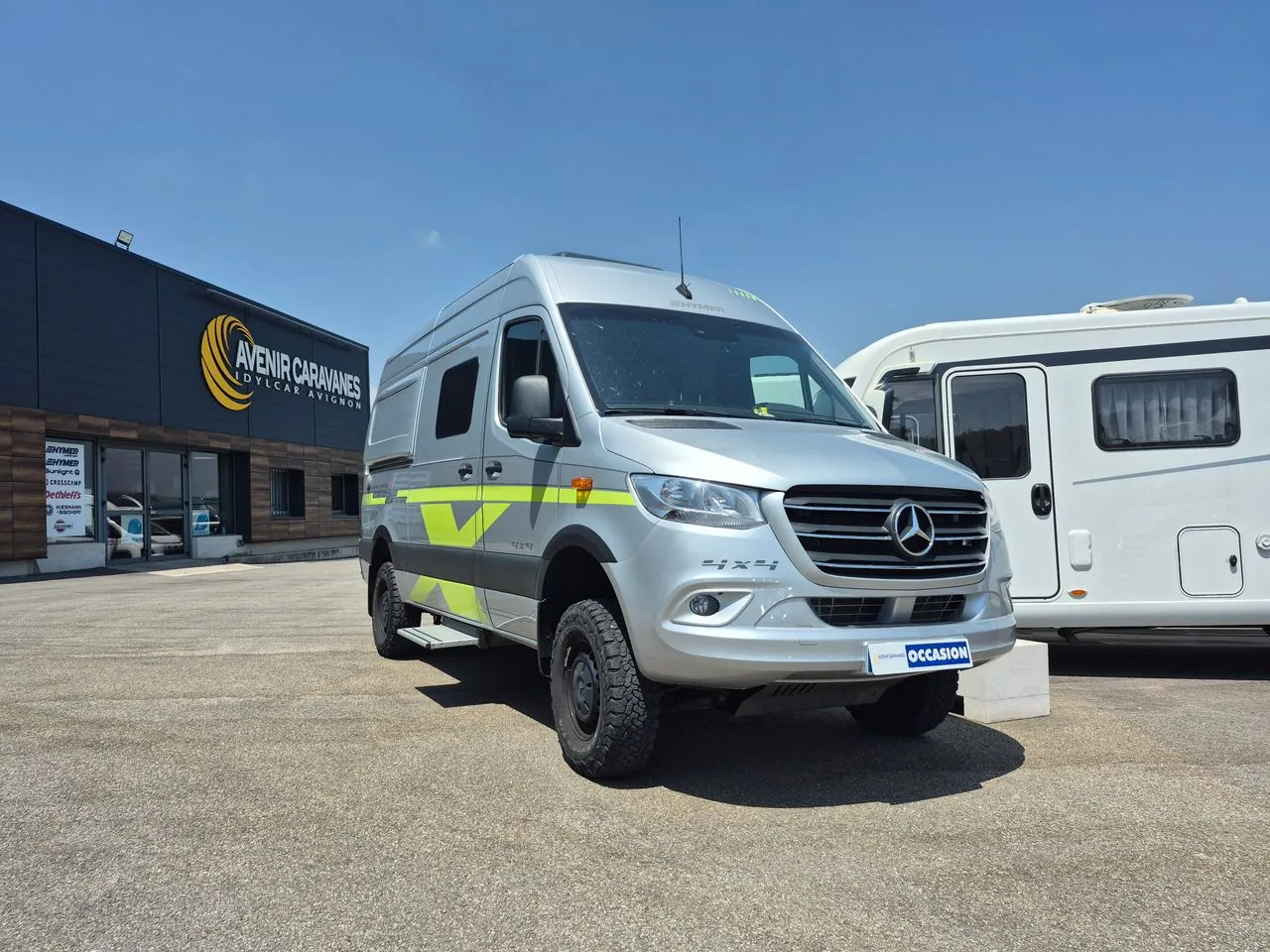 Fourgon aménagé occasion Hymer — Van aménagé