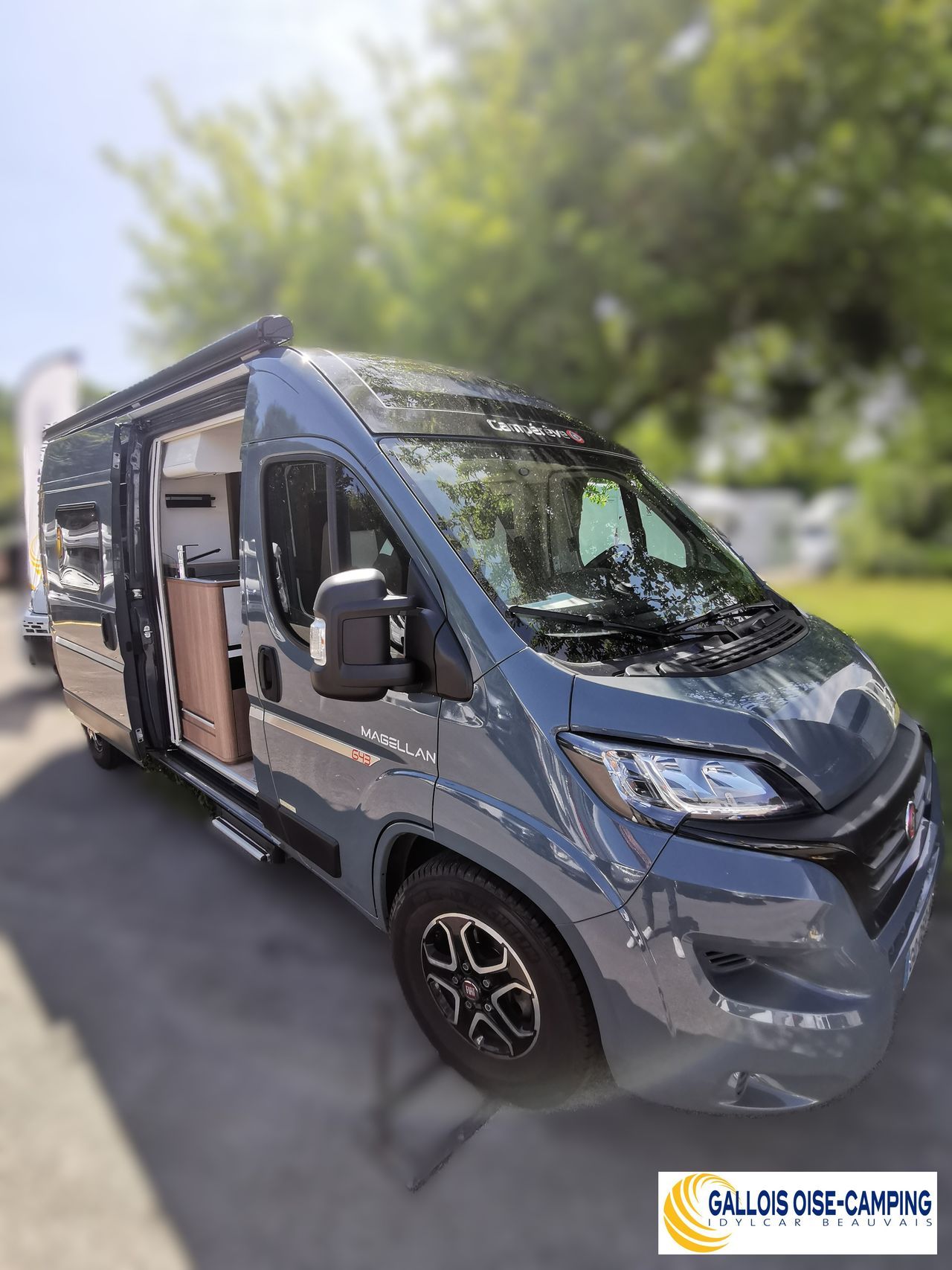 Camping-car CAMPEREVE MAGELLAN 643 - Douche & WC séparés