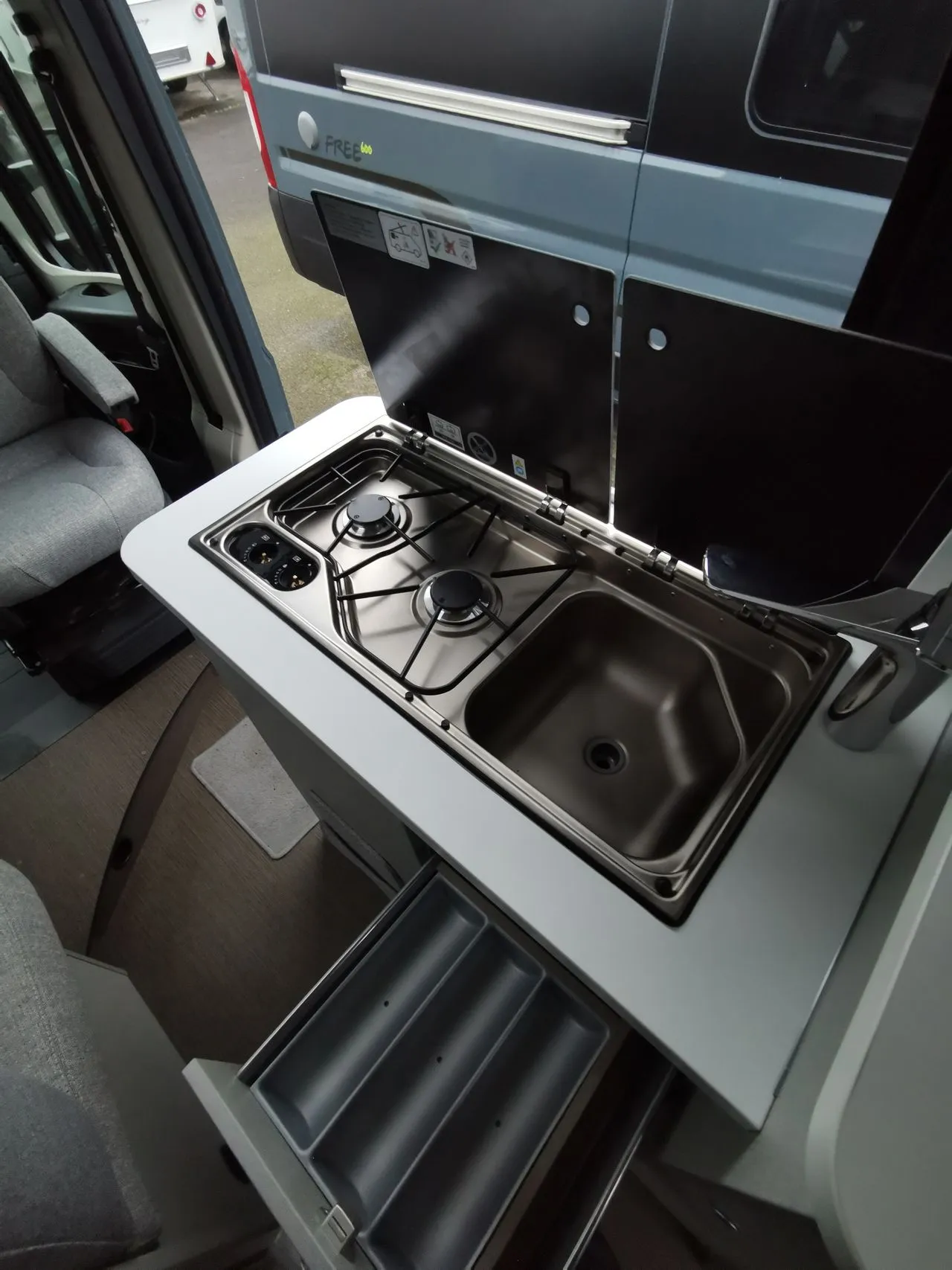 Fourgon aménagé - Hymer Camper Vans - FREE 540 CAMPUS - 2025