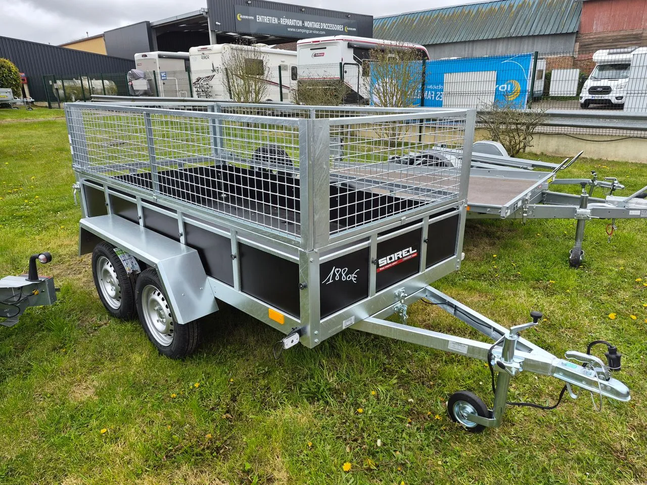 ECO BOIS 95002SB 500KG + REHAUSSES GRILLAGEES