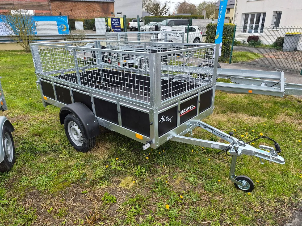 9500B 500KG + REHAUSSES GRILLAGEES