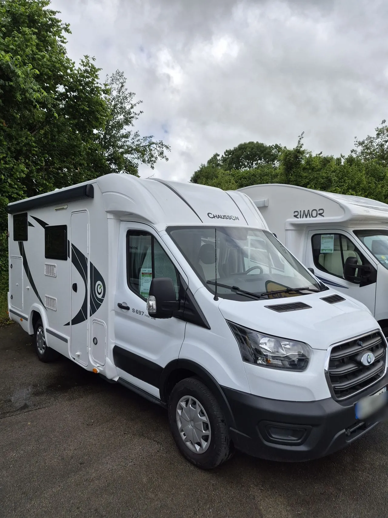 Camping-car occasion – Profilé — Camping-car profilé