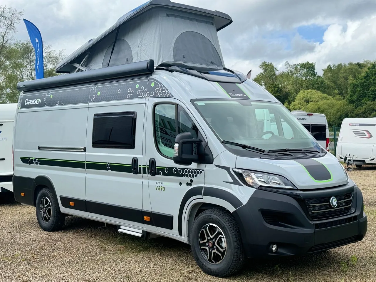 Fourgon aménagé - Chausson - V690 SPORT LINE POP-UP - 2024