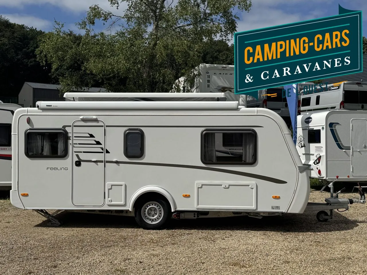 Caravane occasion – Surbaissée — Van aménagé