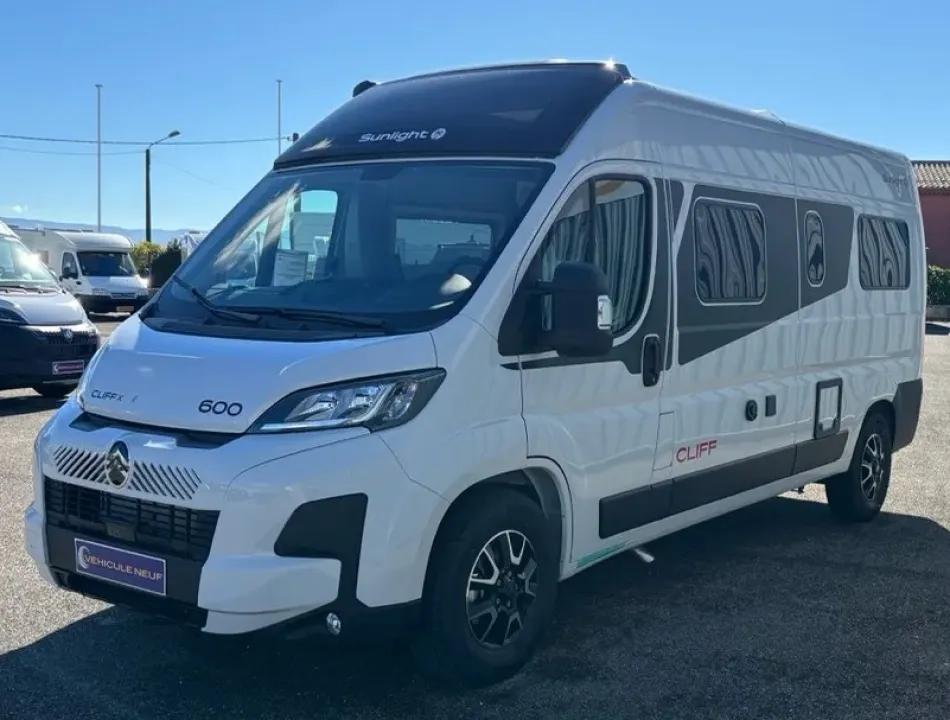 Fourgon aménagé - Sunlight - CLIFF X CLIFF 600 X - 2026
