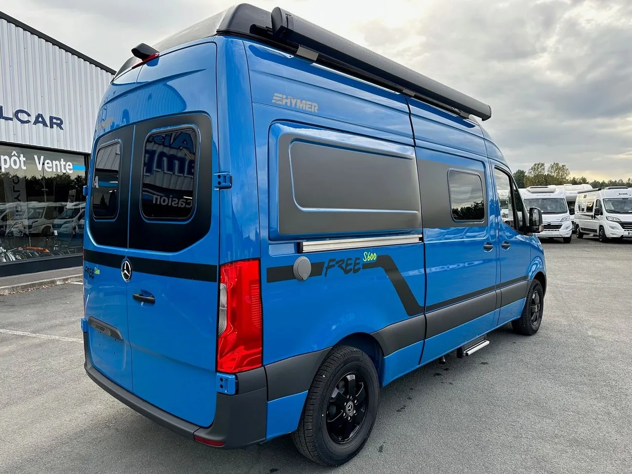 Fourgon aménagé - Hymer Camper Vans - HYMER FREE 600 S BLUE EVO - 2024