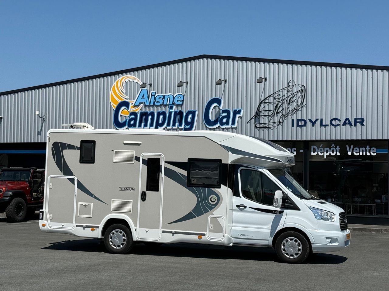 Camping-car CHAUSSON 640 TITANIUM BOITE AUTO 170CH