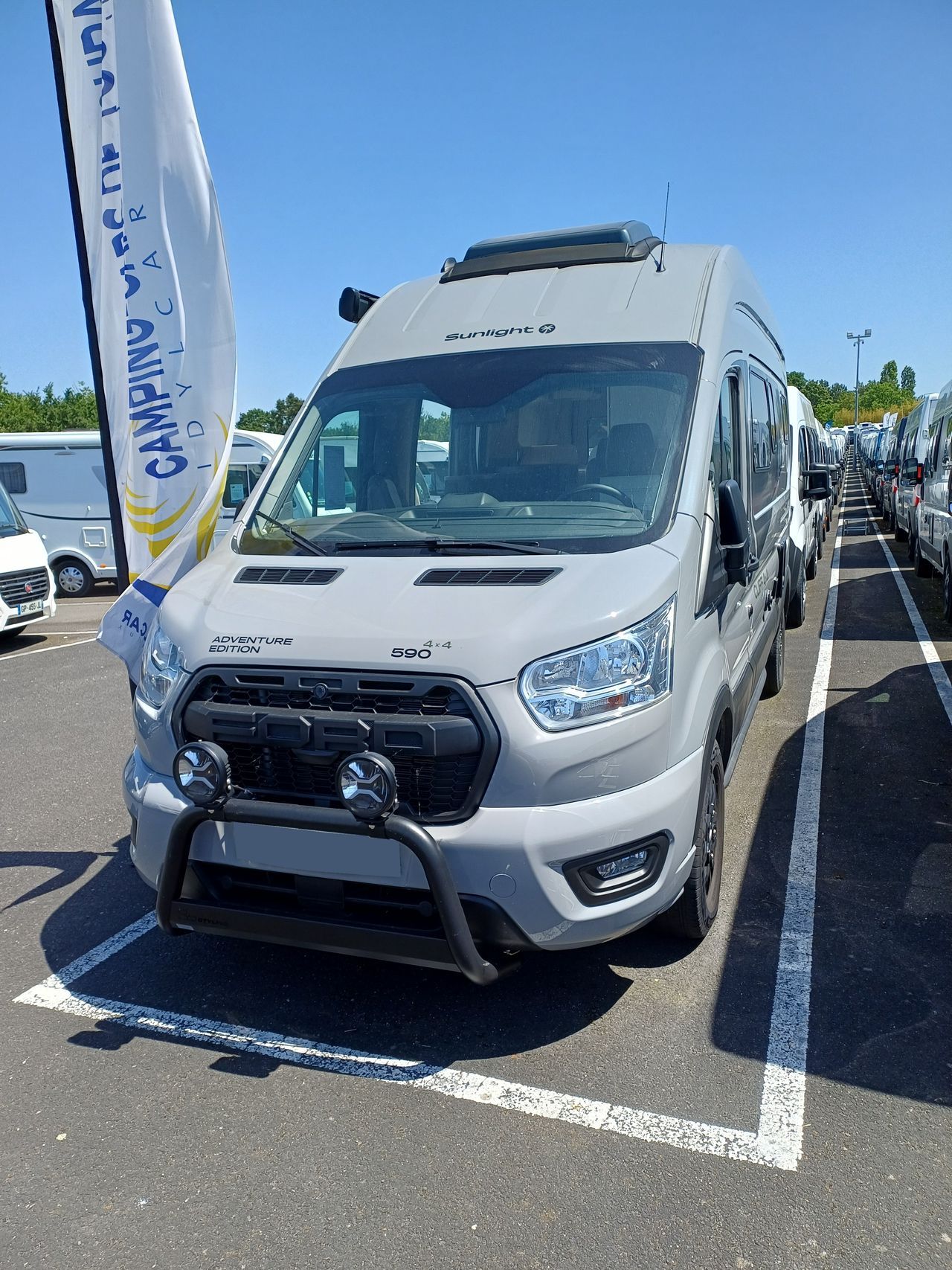 Camping-car SUNLIGHT Cliff 590 4X4 AD Edition