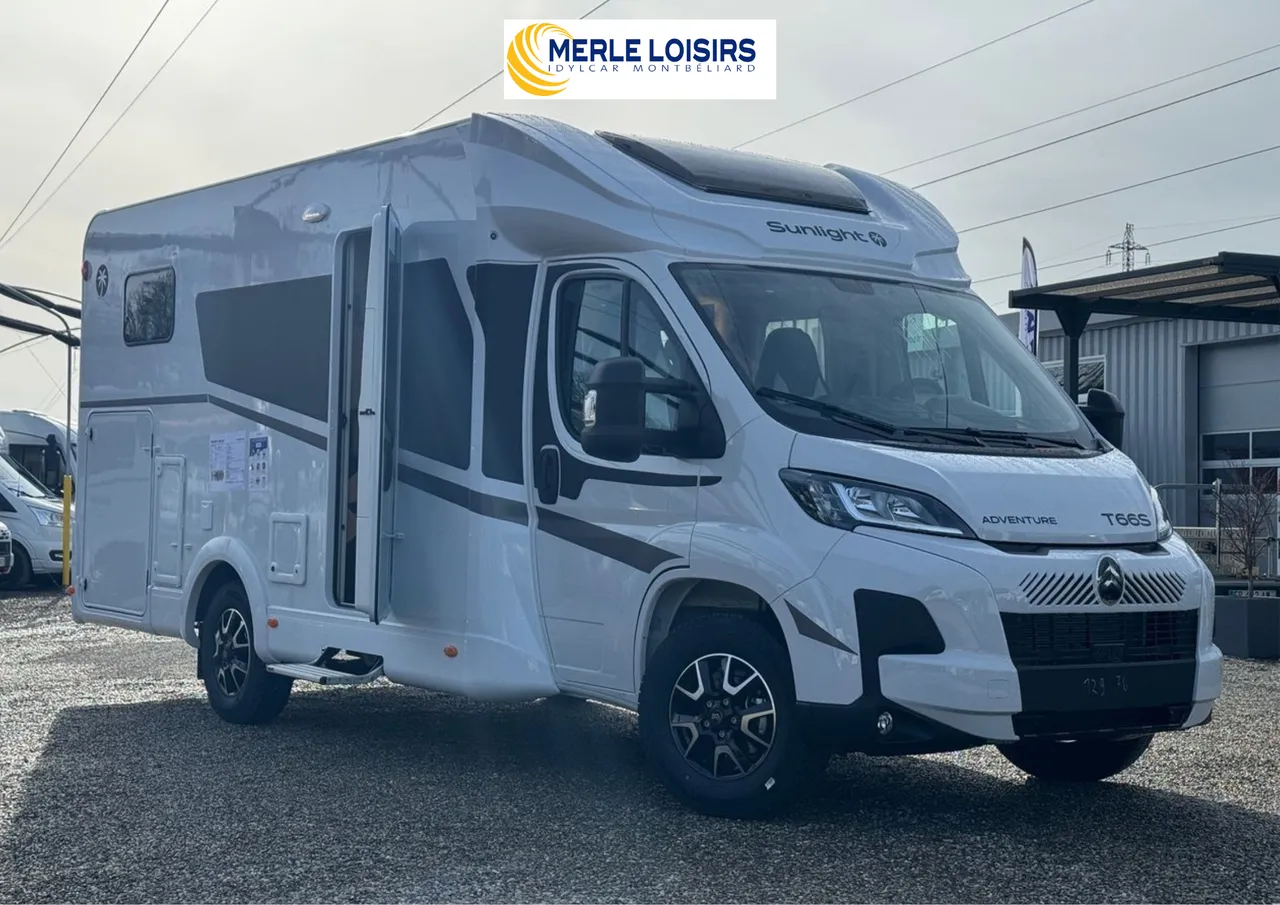 Camping-car - Sunlight - T 66S - 2026