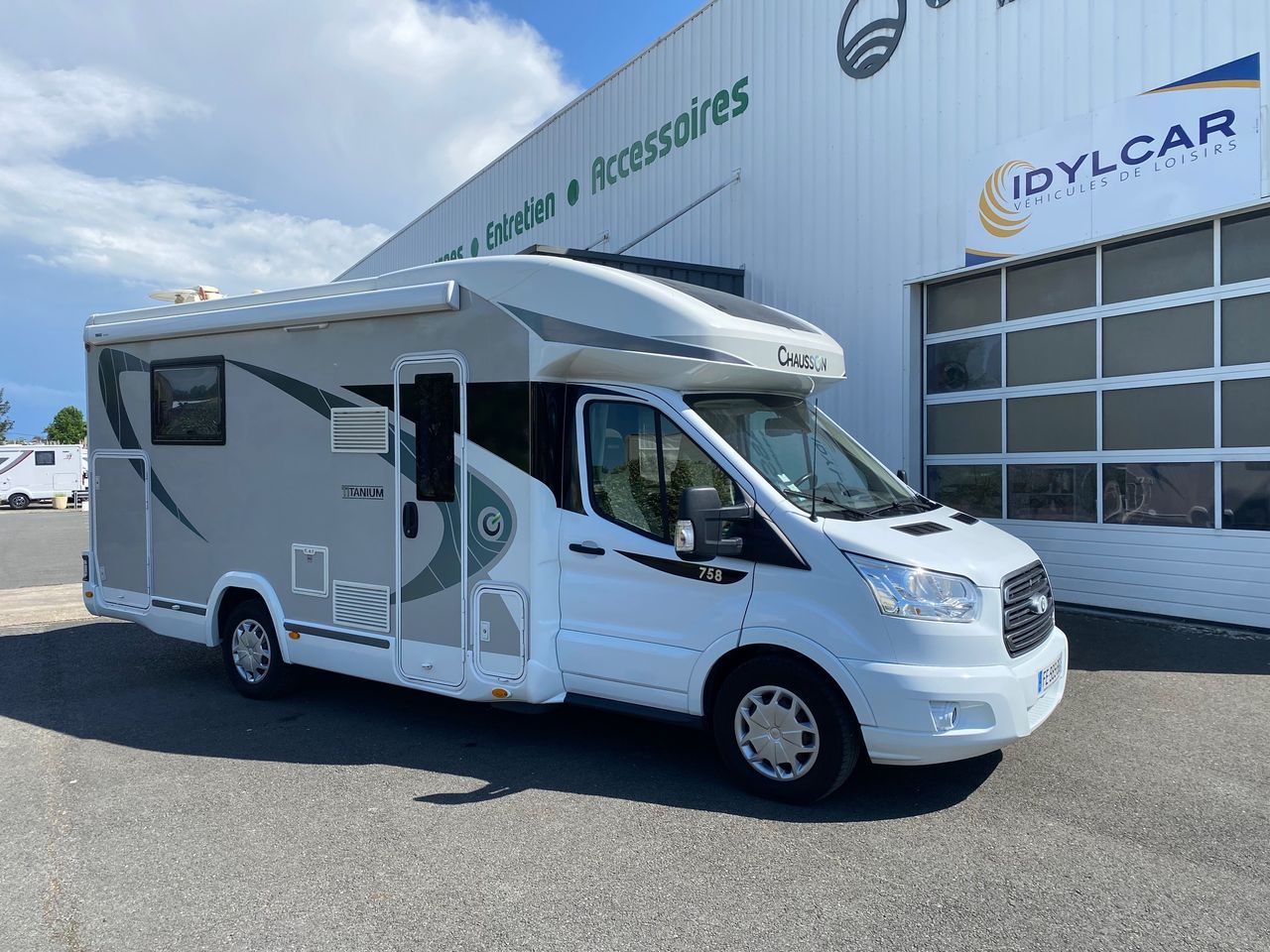 Camping-car CHAUSSON 758 titanium