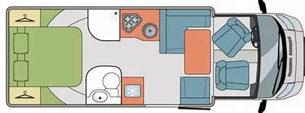 Camping-car - Rimor - SEAL 68 PLUS BA LIT CENTRAL ET PAV 5 PL. - 2024