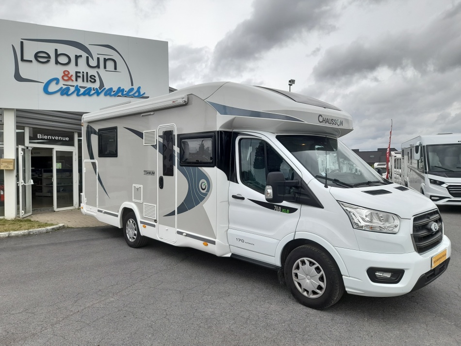 Camping-car CHAUSSON 768 XLB TITANIUM