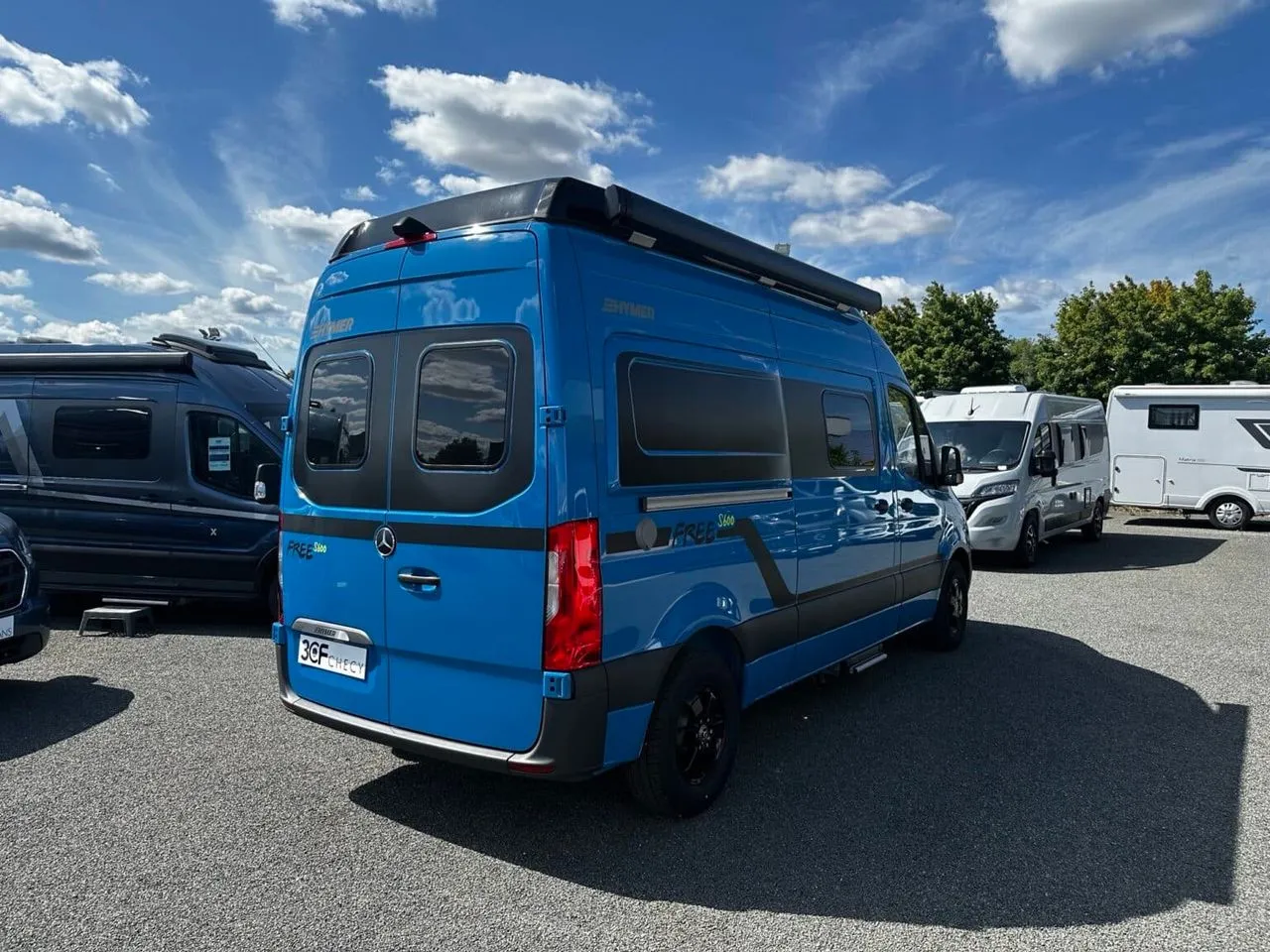 Fourgon aménagé - Hymer Camper Vans - FREE 600S CAMPUS BLUE EVO - 2024