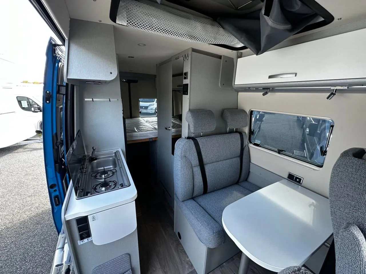 Fourgon aménagé - Hymer Camper Vans - FREE 600S CAMPUS BLUE EVO - 2024