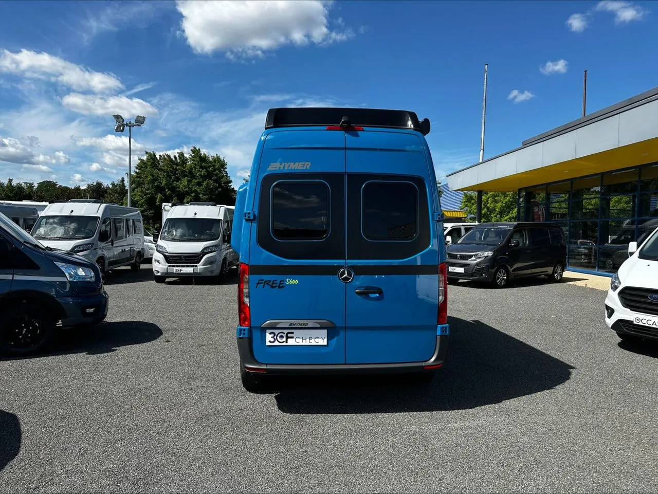 Fourgon aménagé - Hymer Camper Vans - FREE 600S CAMPUS BLUE EVO - 2024
