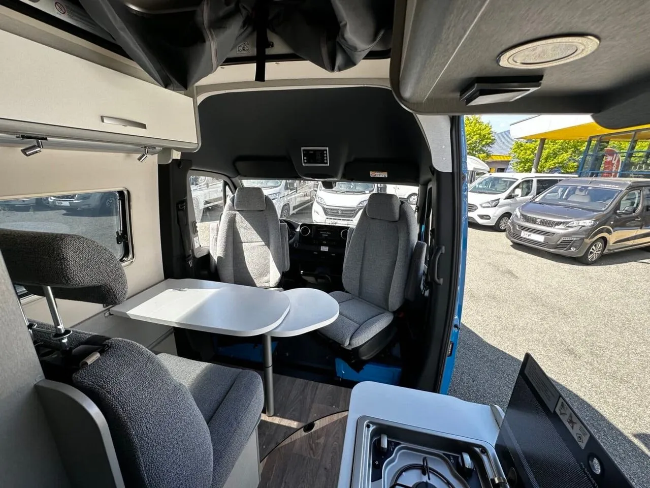 Fourgon aménagé - Hymer Camper Vans - FREE 600S CAMPUS BLUE EVO - 2024