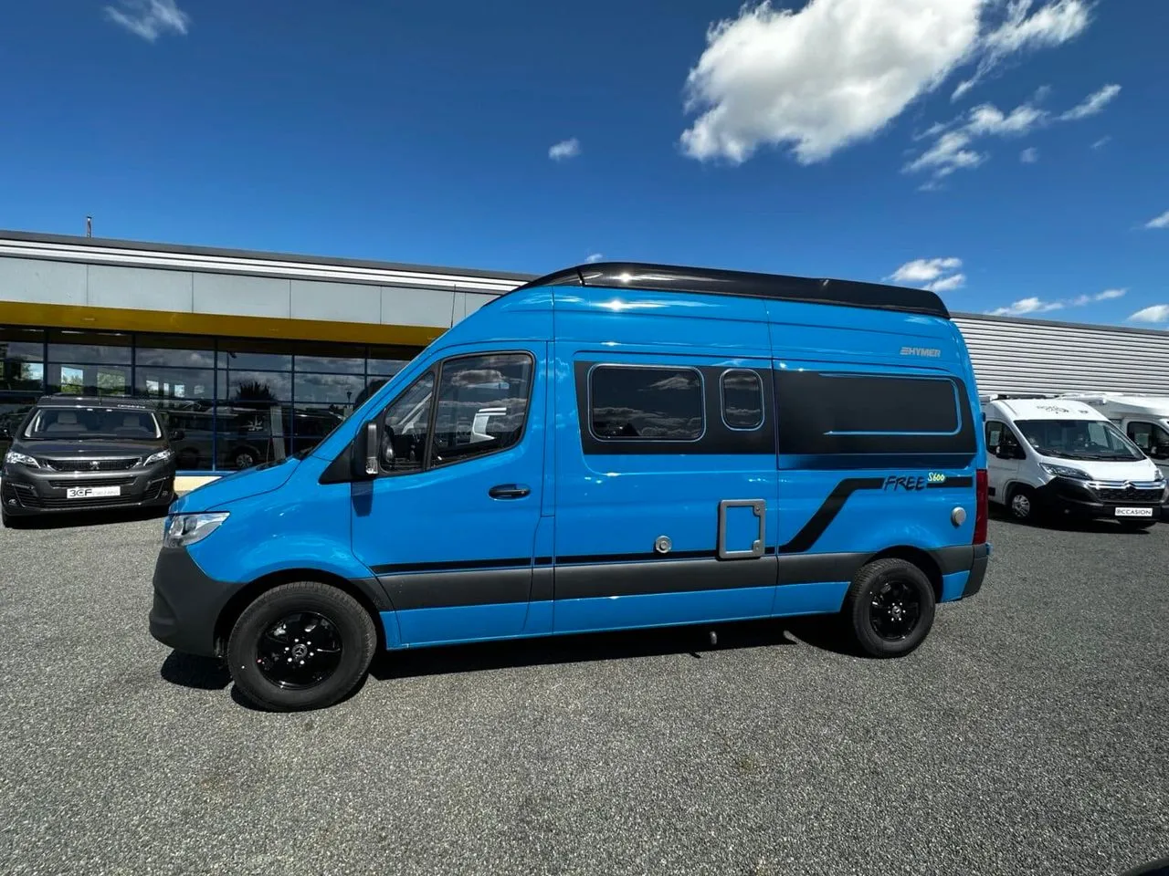 Fourgon aménagé - Hymer Camper Vans - FREE 600S CAMPUS BLUE EVO - 2024