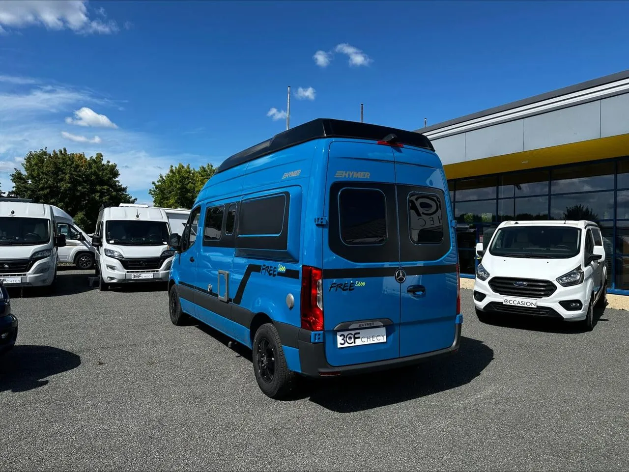 Fourgon aménagé - Hymer Camper Vans - FREE 600S CAMPUS BLUE EVO - 2024