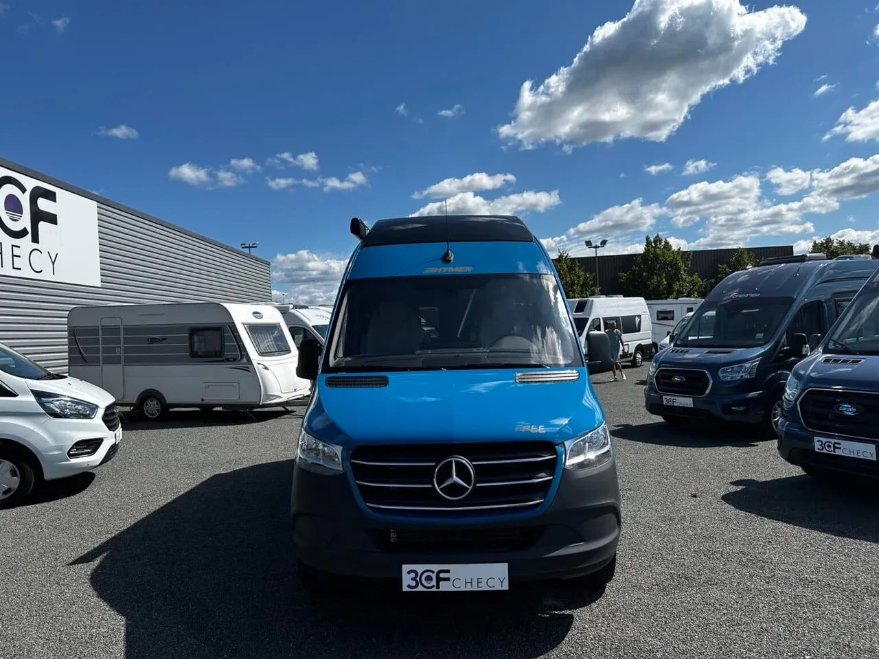 Fourgon aménagé - Hymer Camper Vans - FREE 600S CAMPUS BLUE EVO - 2024