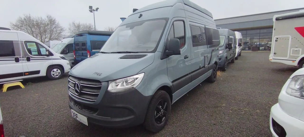 Fourgon aménagé - Hymer Camper Vans - FREE 600S CAMPUS GREY - 2025