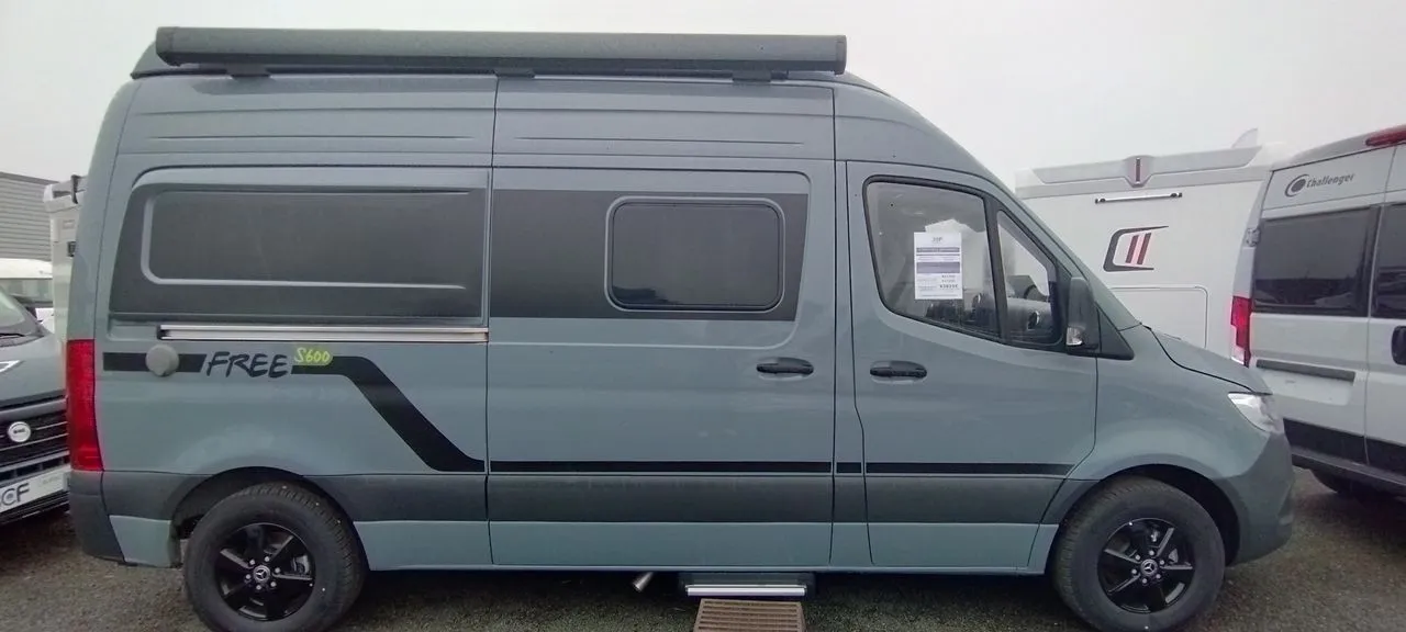 Fourgon aménagé - Hymer Camper Vans - FREE 600S CAMPUS GREY - 2025