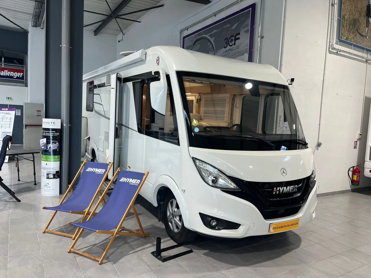 Camping-car occasion – Intégral — Camping-car profilé