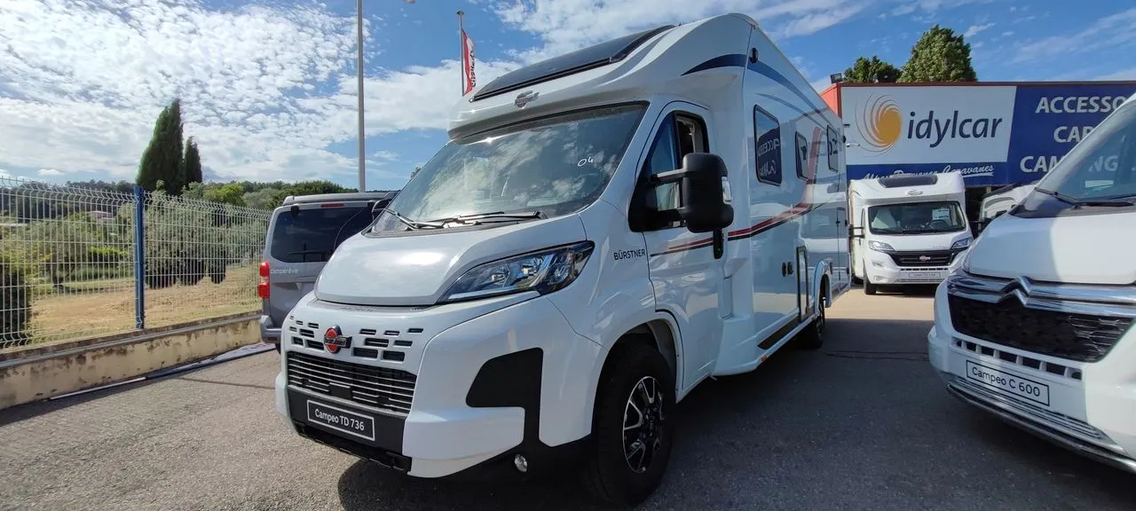 Camping-car - Burstner - CAMPEO TD 736 IT - 2025