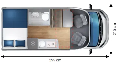 Camping-car - Giottiline - CX60 Standard 