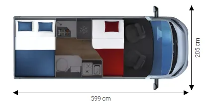 Fourgon aménagé - Giottiline - 60T Premiere Edition 