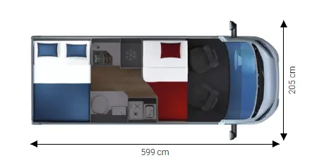 Fourgon aménagé - Giottiline - 60T 