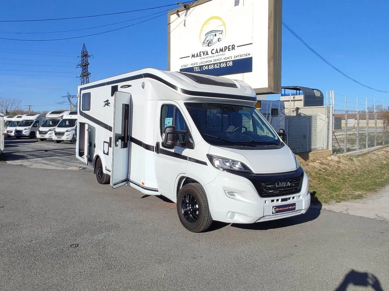 Camping-car occasion – Profilé — Camping-car profilé