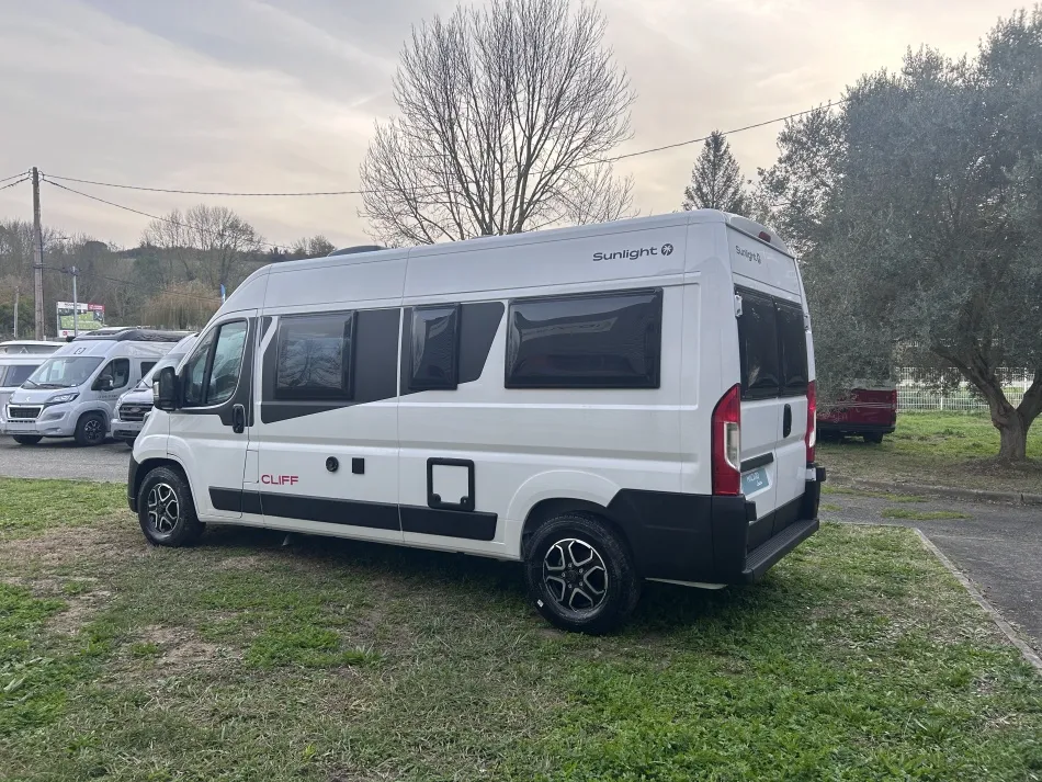 Fourgon aménagé - Sunlight - CLIFF 600 - 2026