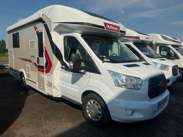 Camping-car occasion – Profilé — Camping-car profilé