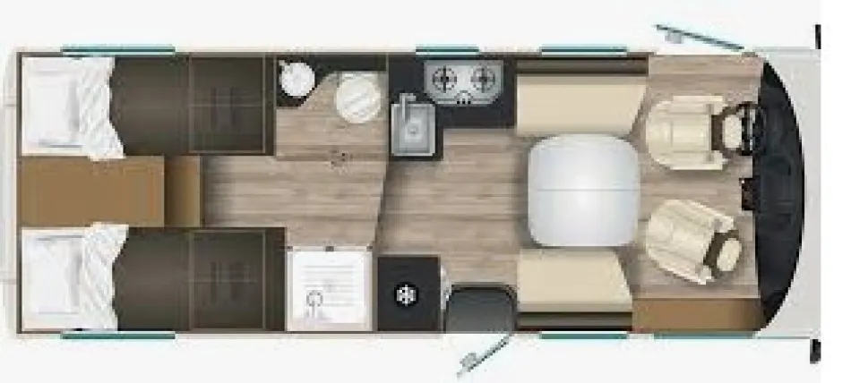 Camping-car - Itineo - JC740 . - 2026