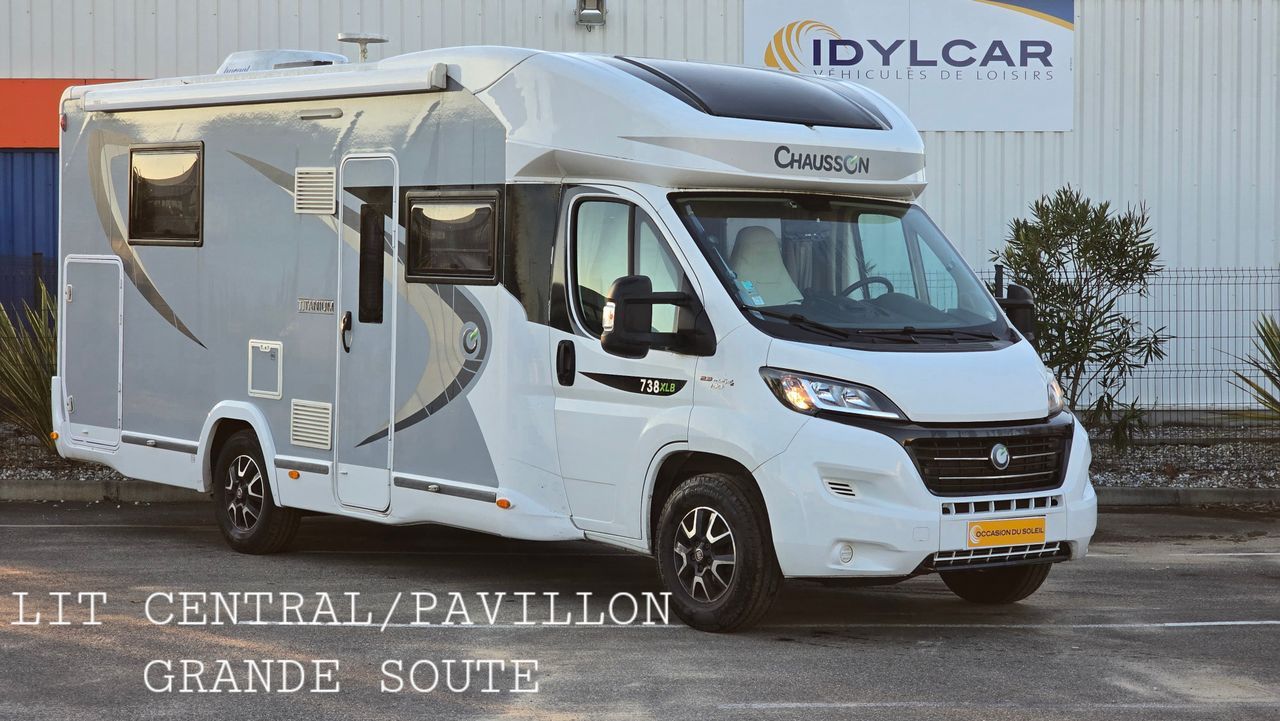 Camping-car CHAUSSON TITANIUM 738 XLB