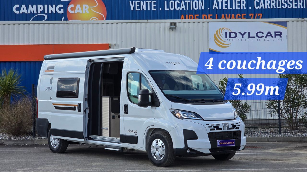 Camping-car RIMOR HORUS45 EQUIPEE