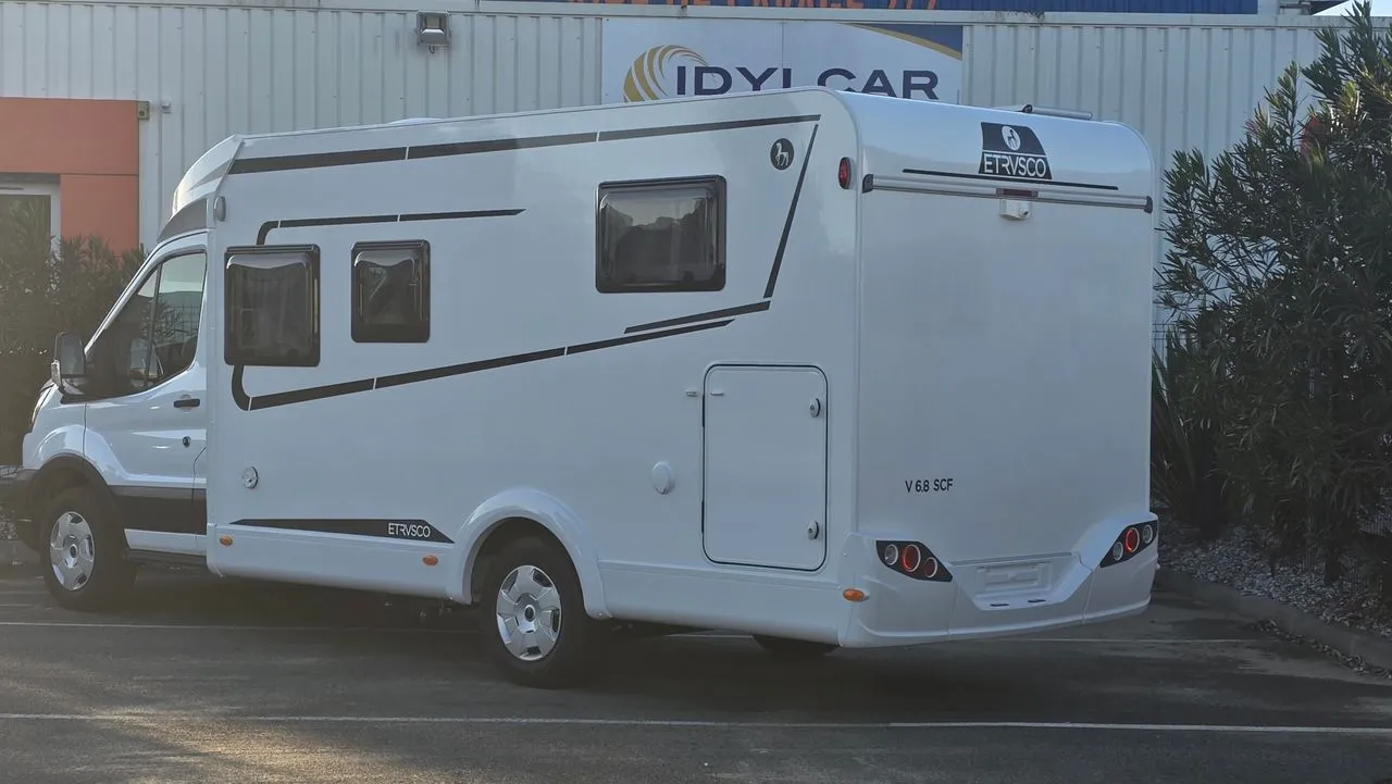 Camping-car - Etrusco - SLIM COMPACT lit jumeaux boite auto - 2026