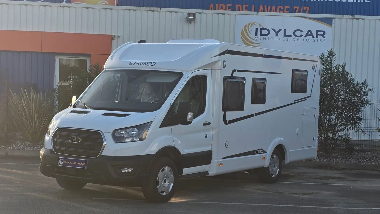 Camping-car - Etrusco - SLIM COMPACT lit jumeaux boite auto - 2026