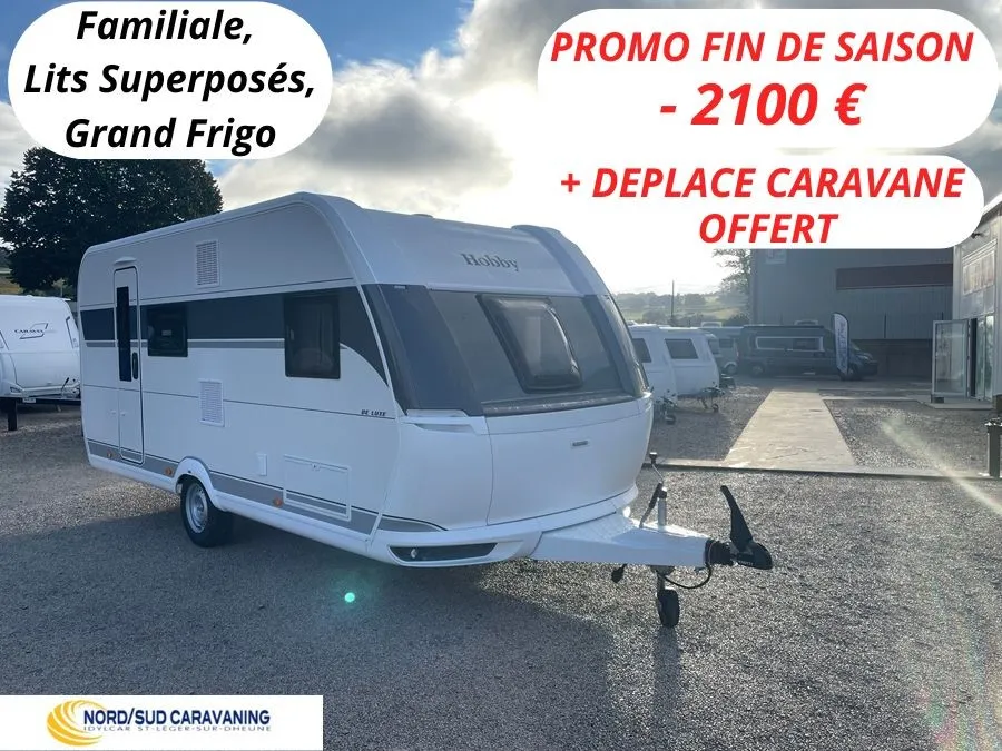 Caravane - Hobby - 490 KMF De Luxe - PROMO - 2025