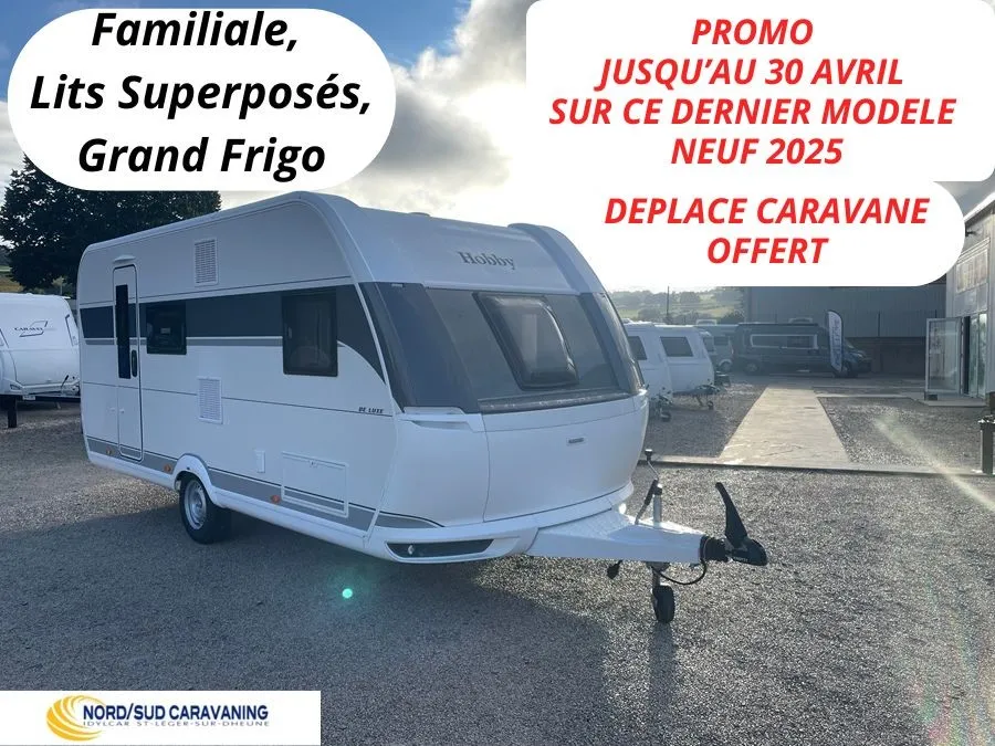 Caravane - Hobby - 490 KMF De Luxe - PROMO - 2025