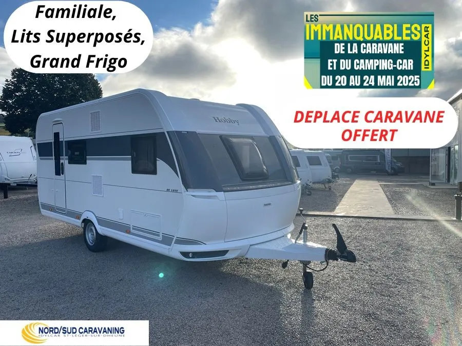 Caravane - Hobby - 490 KMF De Luxe - PROMO - 2025