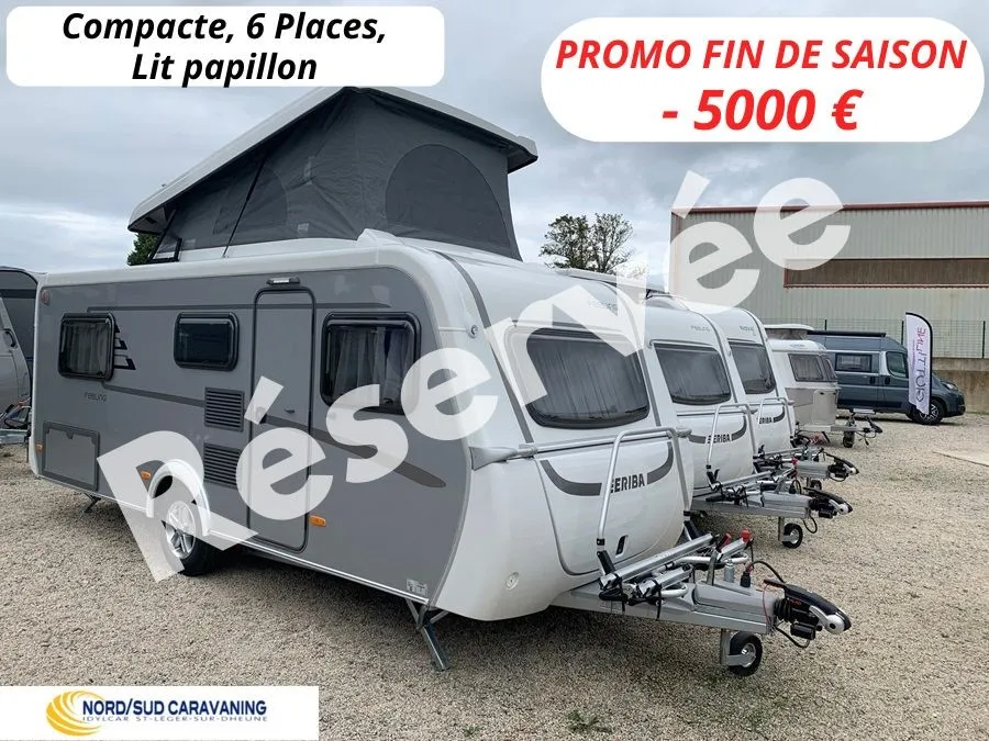 Caravane - Eriba - 442 FEELING Lit toit relevable - PROMO - 2024