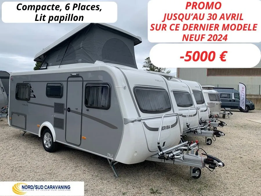 Caravane - Eriba - 442 FEELING Lit toit relevable - PROMO - 2024