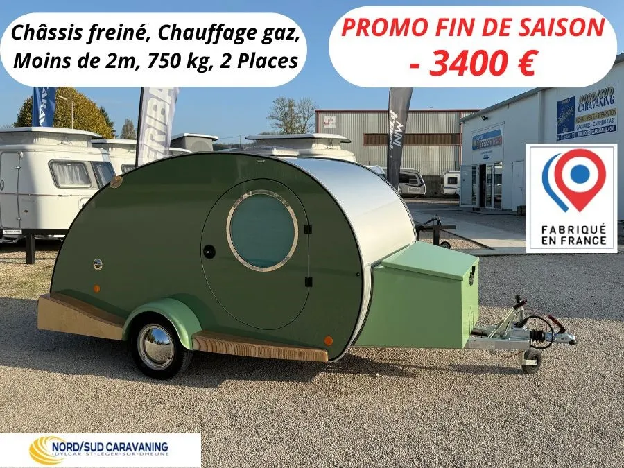 Caravane - Passion Concept - MISS DROP ORIGINALE VERTE - DESTOCKAGE - 2025