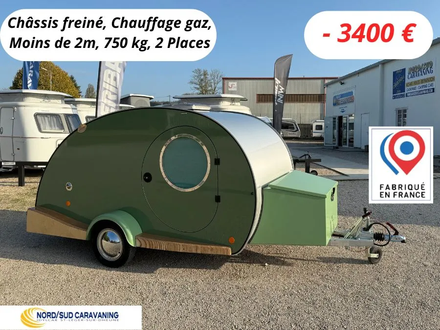 Caravane - Passion Concept - MISS DROP ORIGINALE VERTE - DESTOCKAGE - 2025