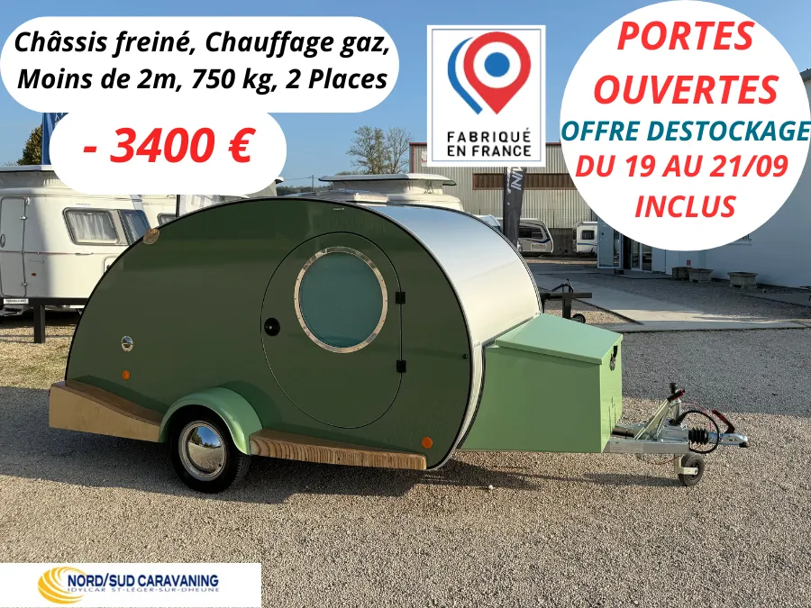 Caravane - Passion Concept - MISS DROP ORIGINALE VERTE - DESTOCKAGE - 2025